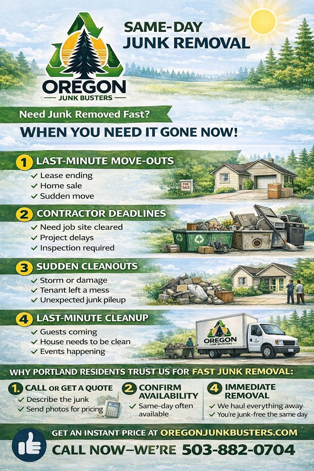 Emergency Junk Removal: Same-Day Service When You Need It Gone Now