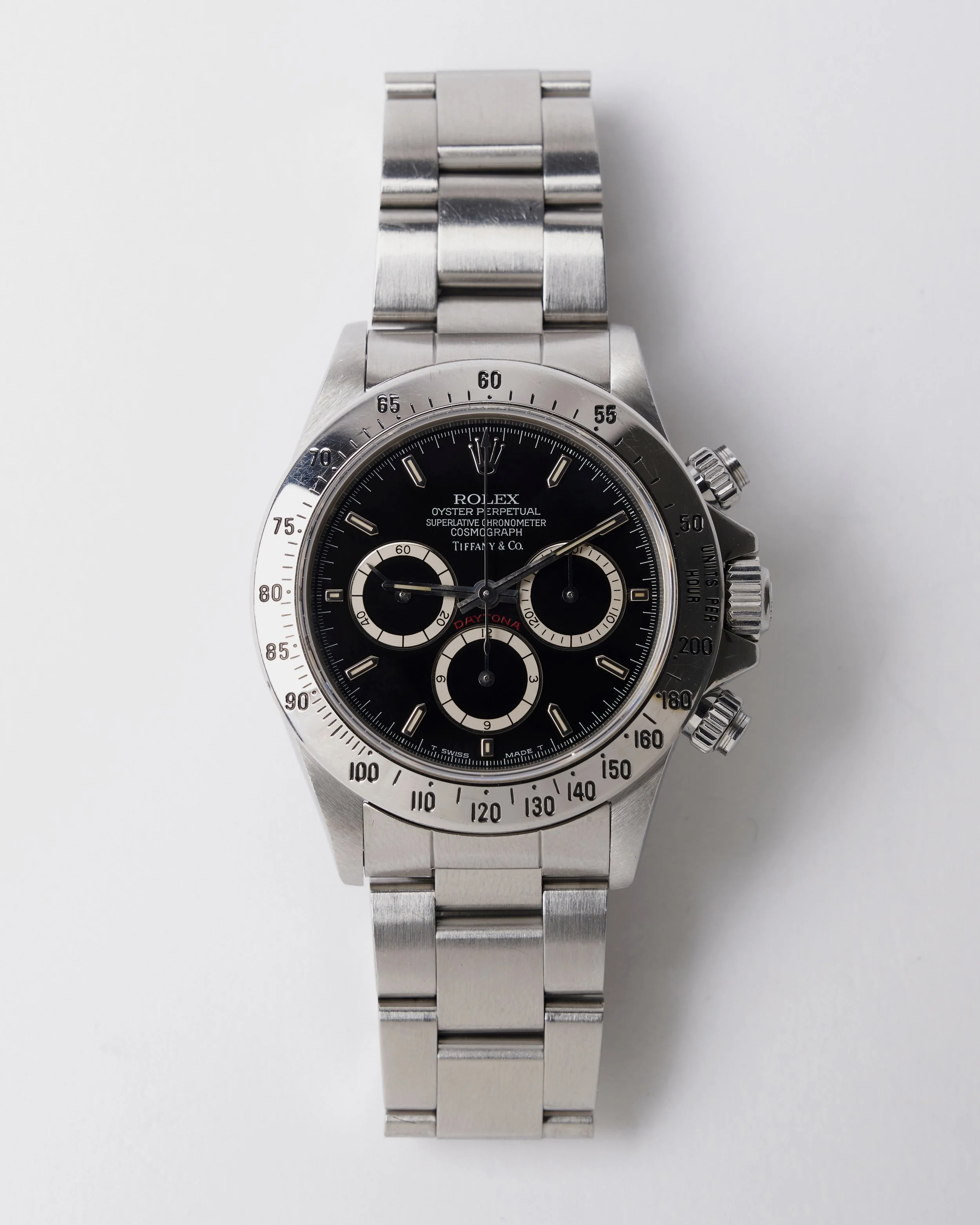 1987 Rolex Cosmograph Daytona ref.16520 Black 4-Line 'Tiffany &. Co.'