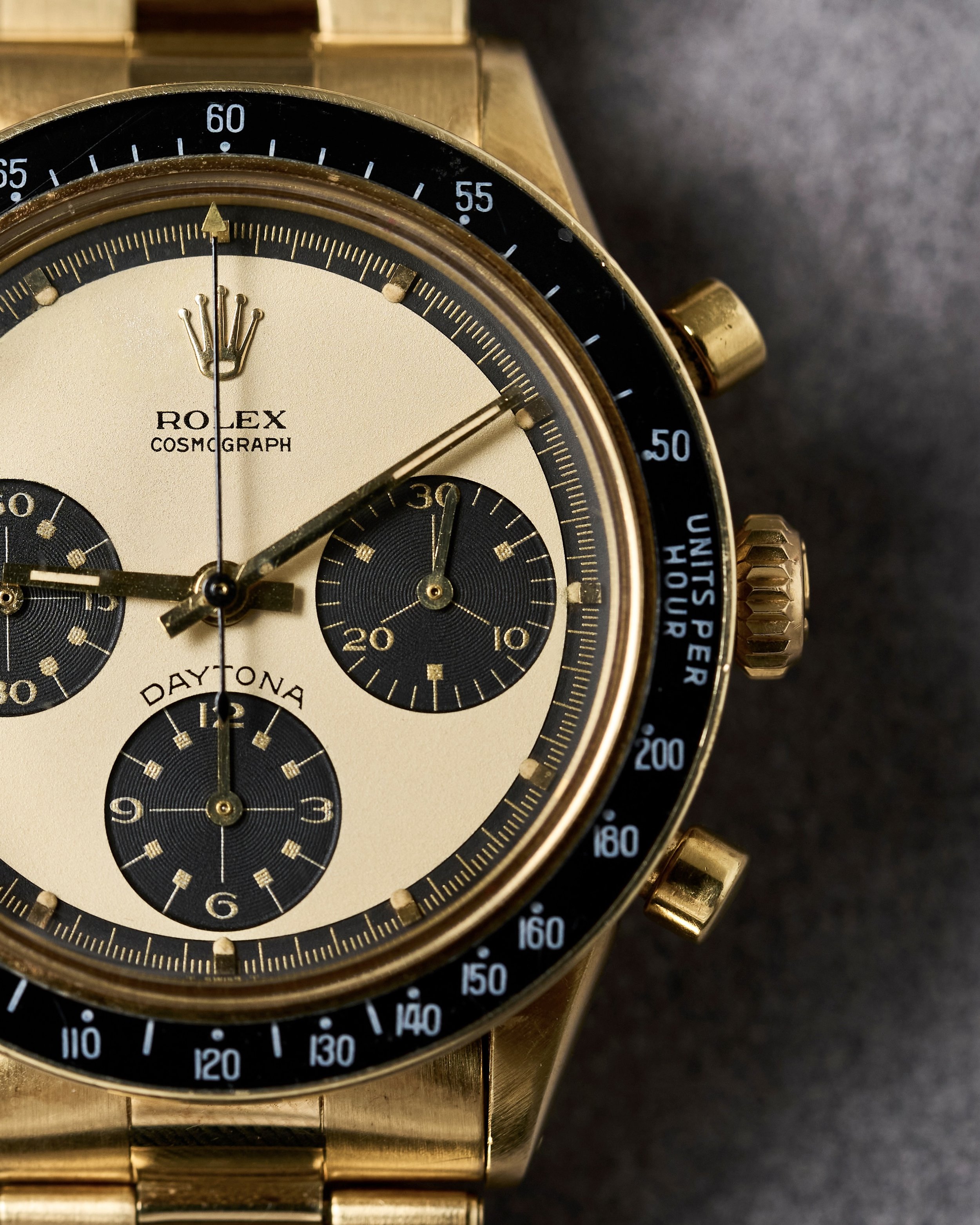 1969 Rolex Cosmograph Daytona 14k YG ref.6241 'Paul Newman' w/Champagne Dial