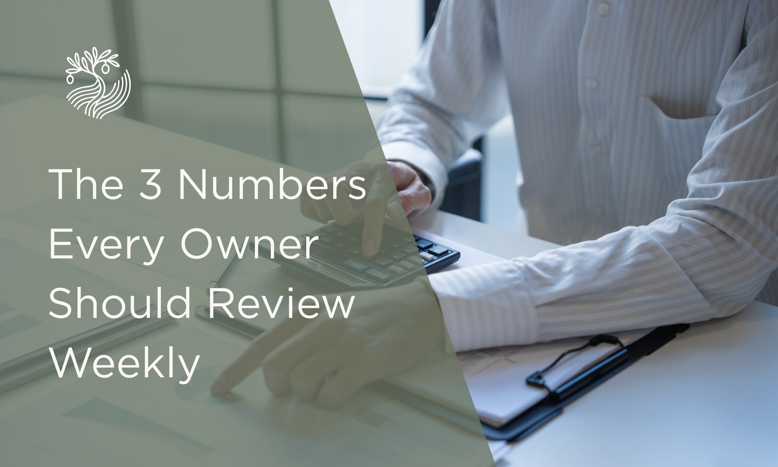 The 3 Numbers Every Owner Should Review Weekly