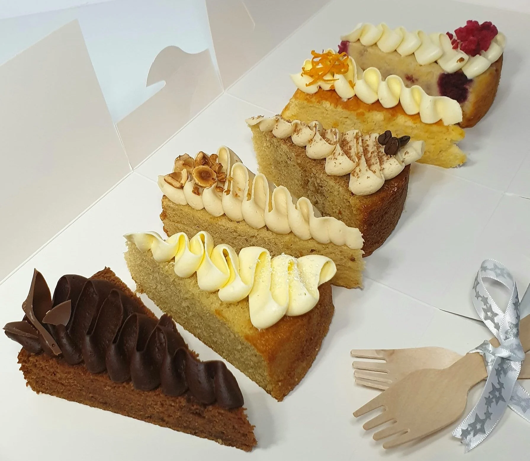 Wedding tasting boxes.