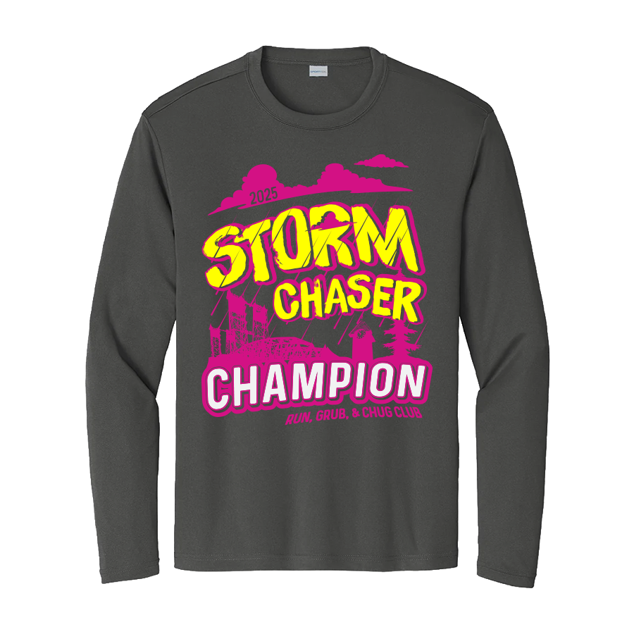 2025 Run Grub Chug Club Winter Challenge Shirt