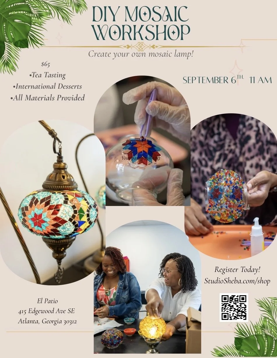 Mosaic Lamp Workshop | September