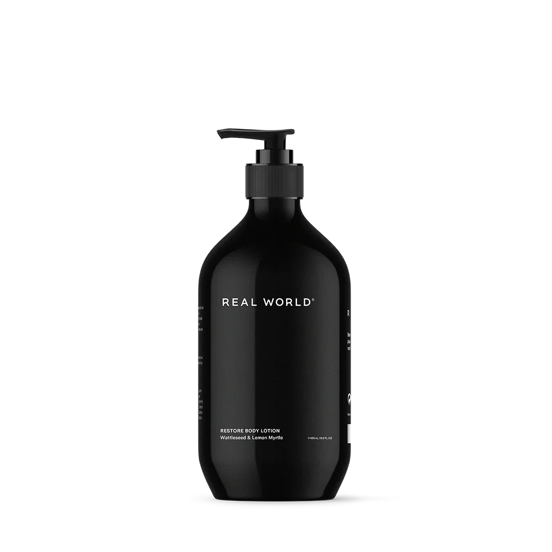 Real World Wattleseed & Lemon Myrtle Body Lotion