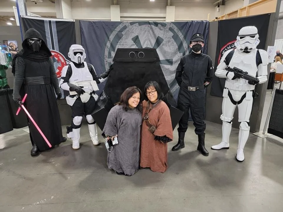 Custom Wardrobe- “ Jawa” X Actors Leilani & Ariel Shiu 
