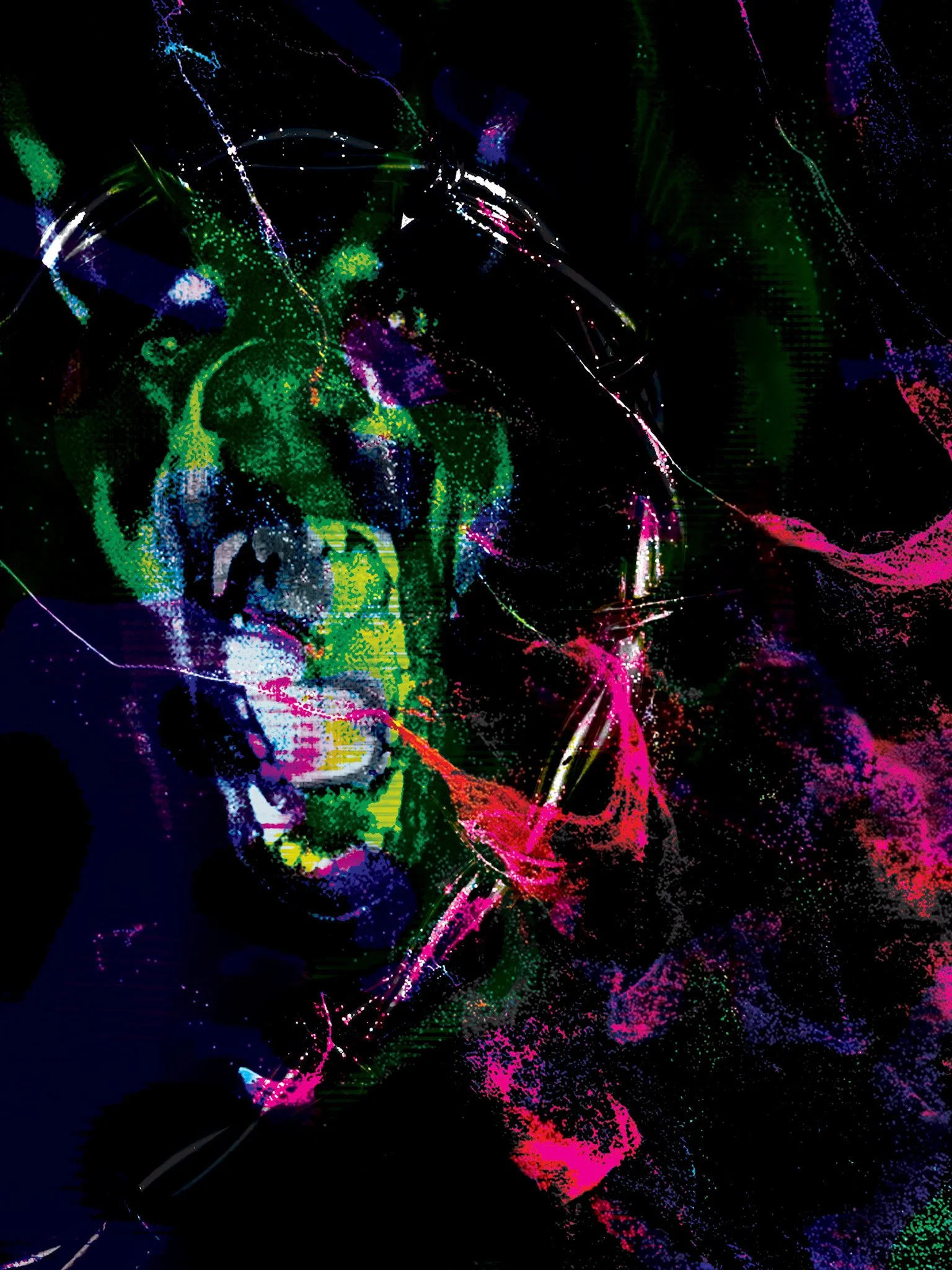 tough. 2024. digital montage