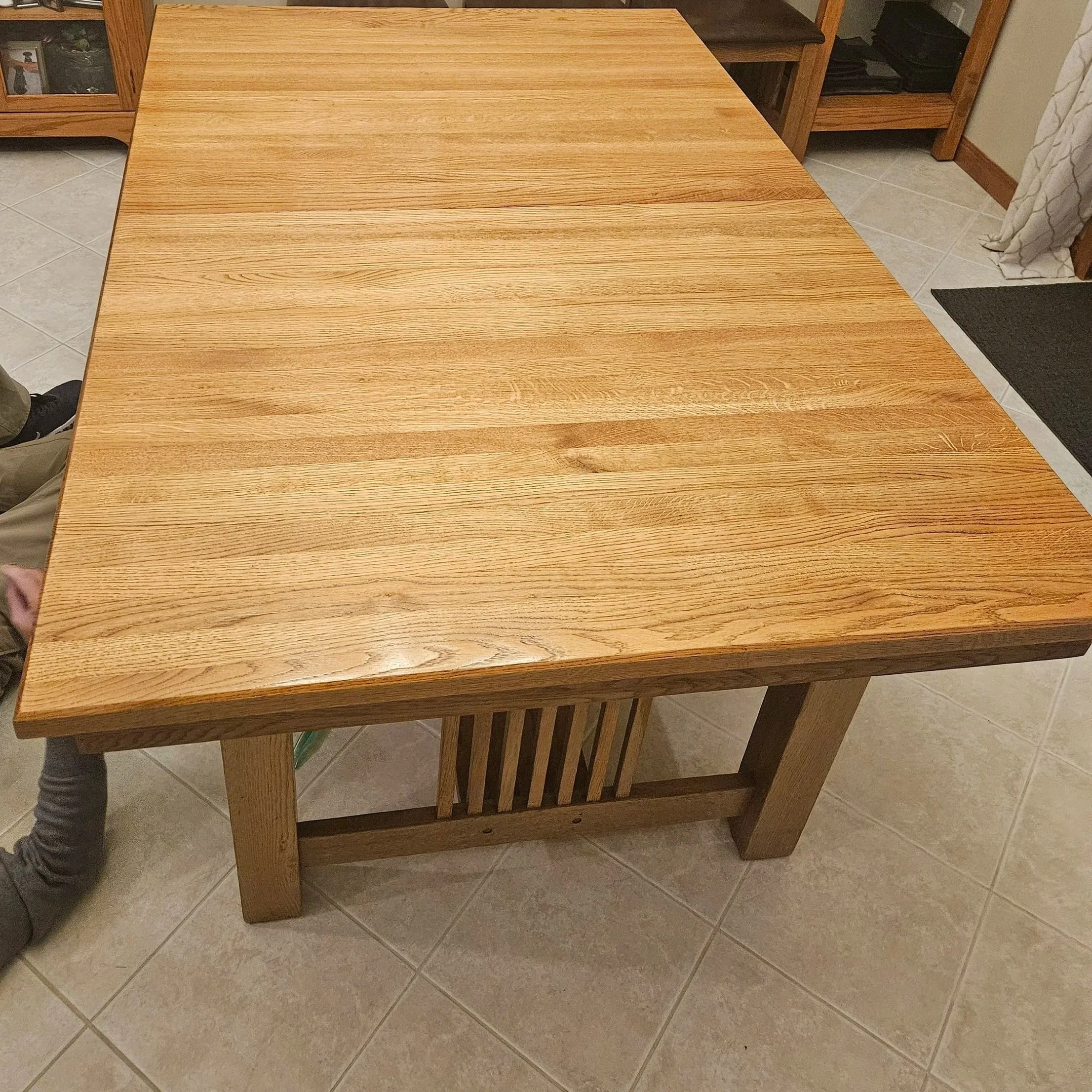 Dining Room Table Refinish