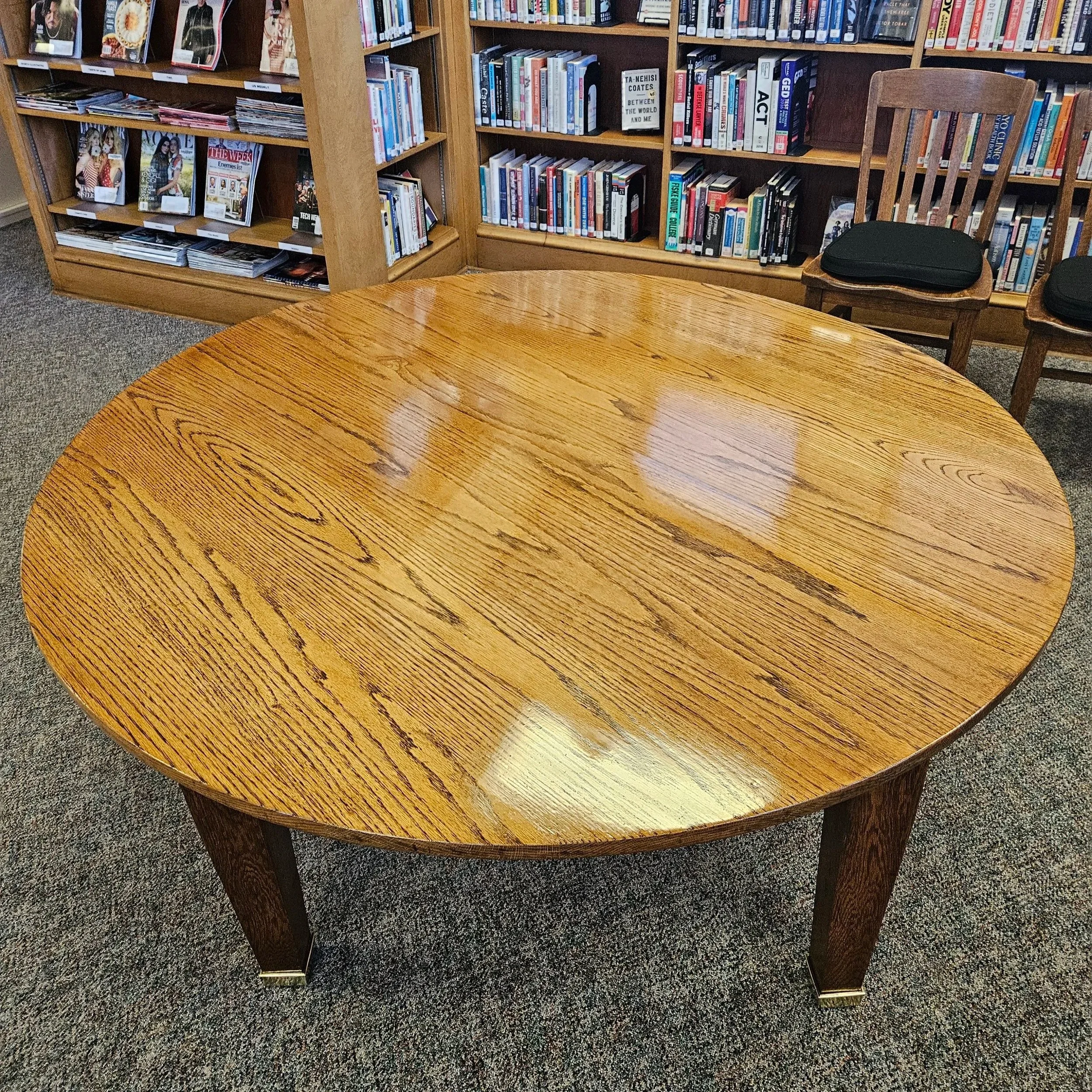 Carnegie Library Table Restoration