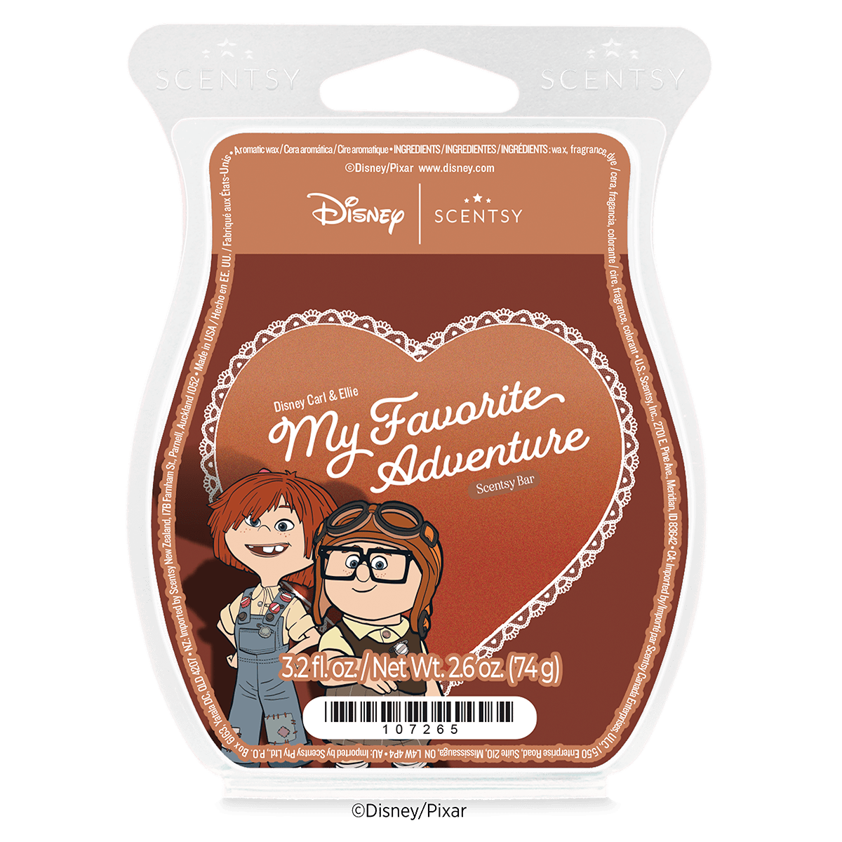 Disney Carl & Ellie: My Favorite Adventure – Scentsy Wax Bar