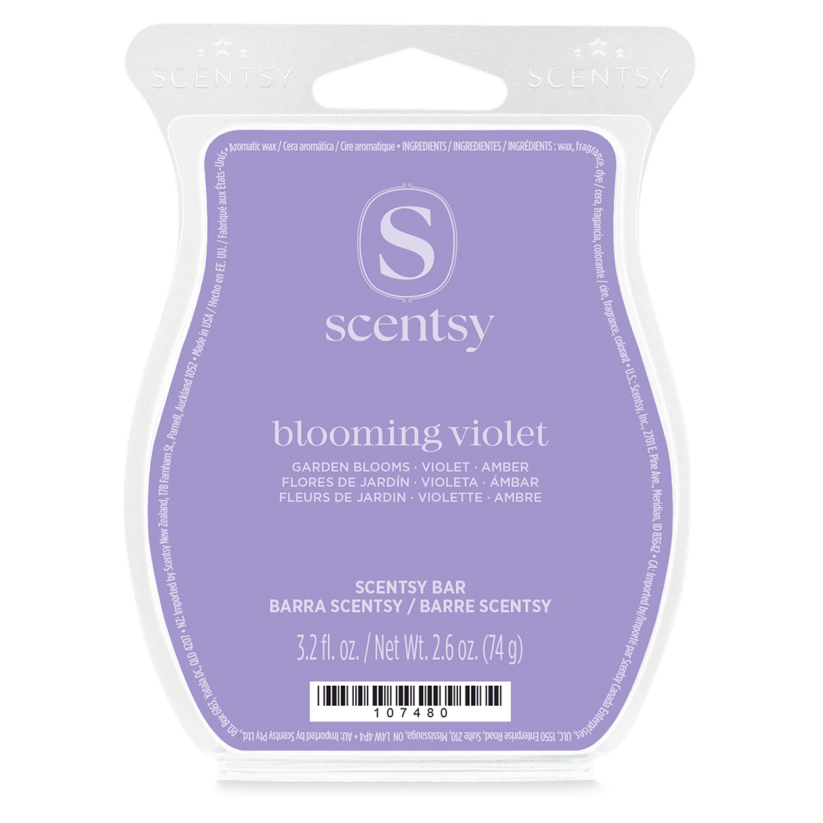 Blooming Violet Scentsy Wax Bar