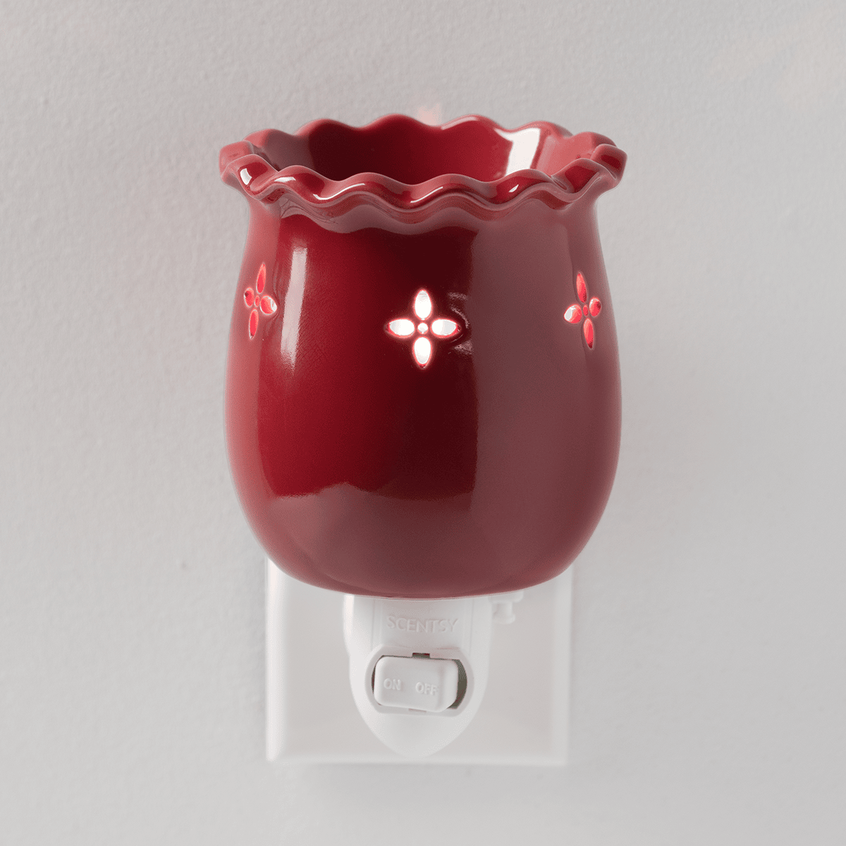 Laurel – Red Mini Scentsy Warmer