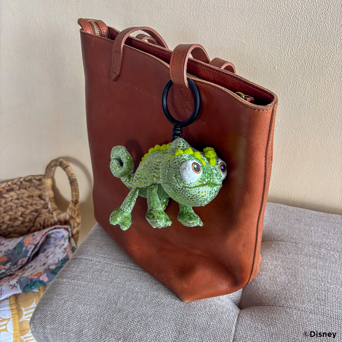 Disney Pascal Scentsy Buddy Clip backpack accessory styled