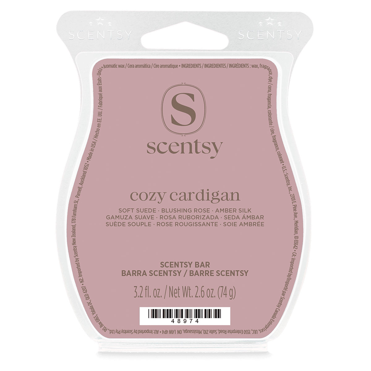 Cozy Cardigan Scentsy Wax Bar