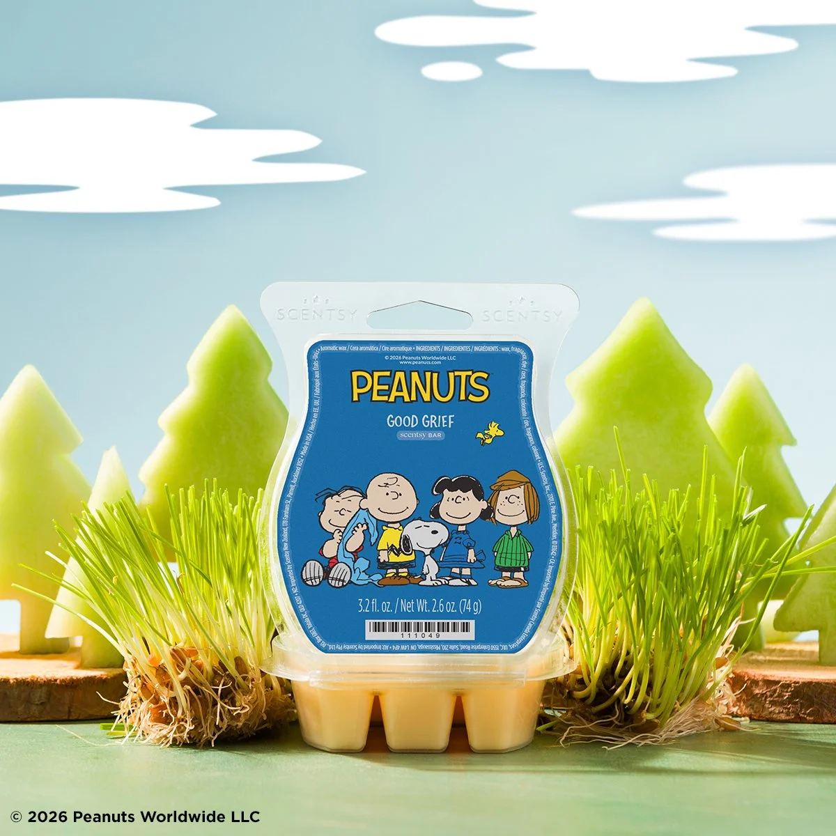 Peanuts™: Good Grief – Scentsy Wax Bar