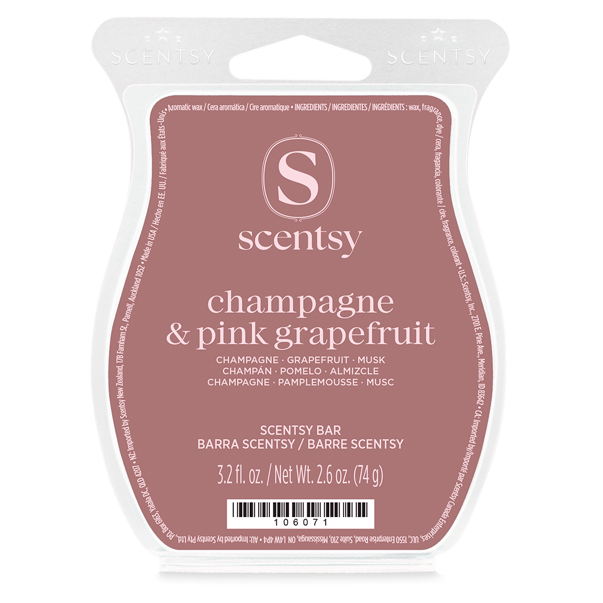 A sparkling, uplifting scent that pairs bubbly champagne with juicy grapefruit and a touch of musk. Fresh, vibrant, and perfect for celebrating love.