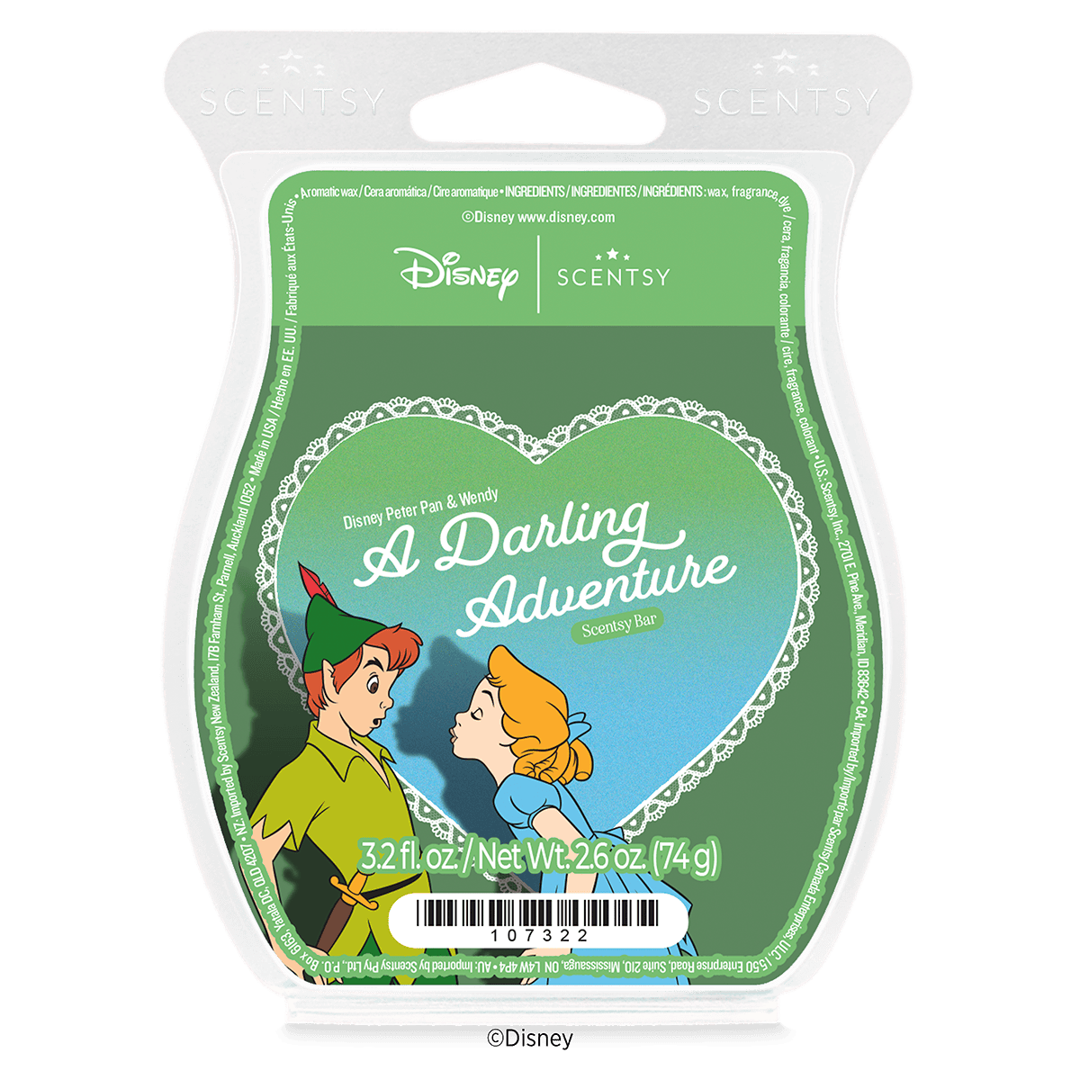 Disney Peter Pan & Wendy: A Darling Adventure – Scentsy Wax Bar