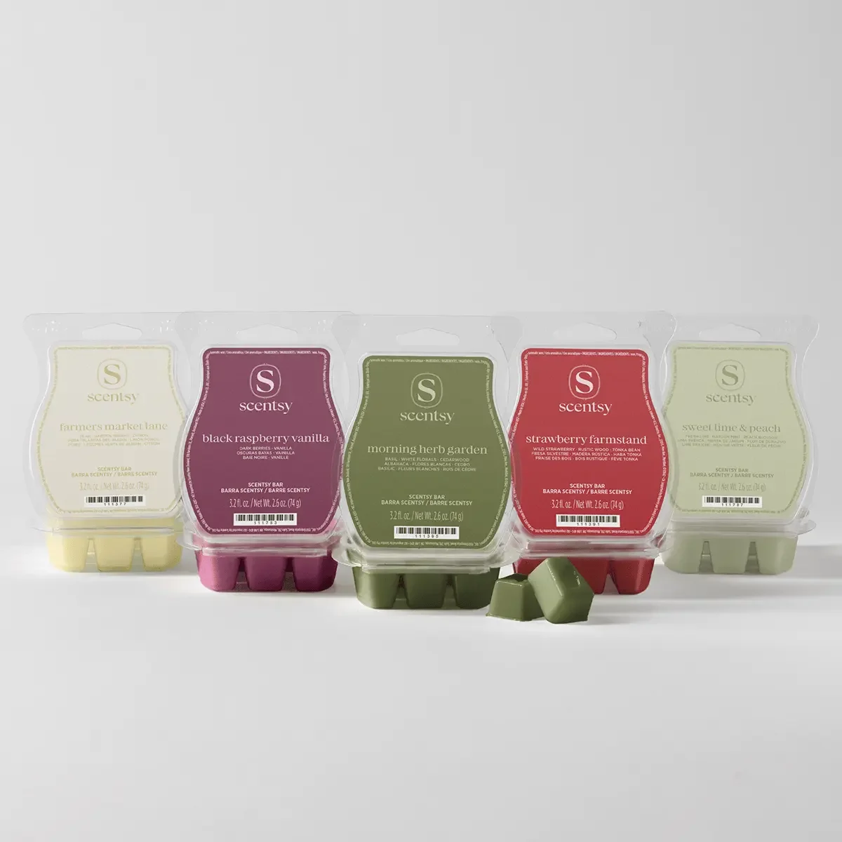 Farmers Market Scentsy Wax Bar 5-pack