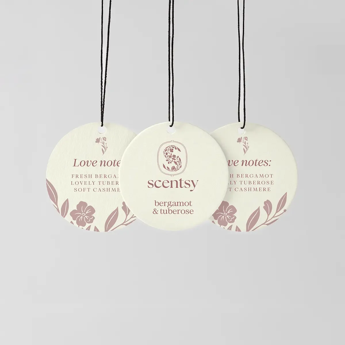 Scentsy Valentine's Day Scent Circle Bergamot & Tuberose.webp