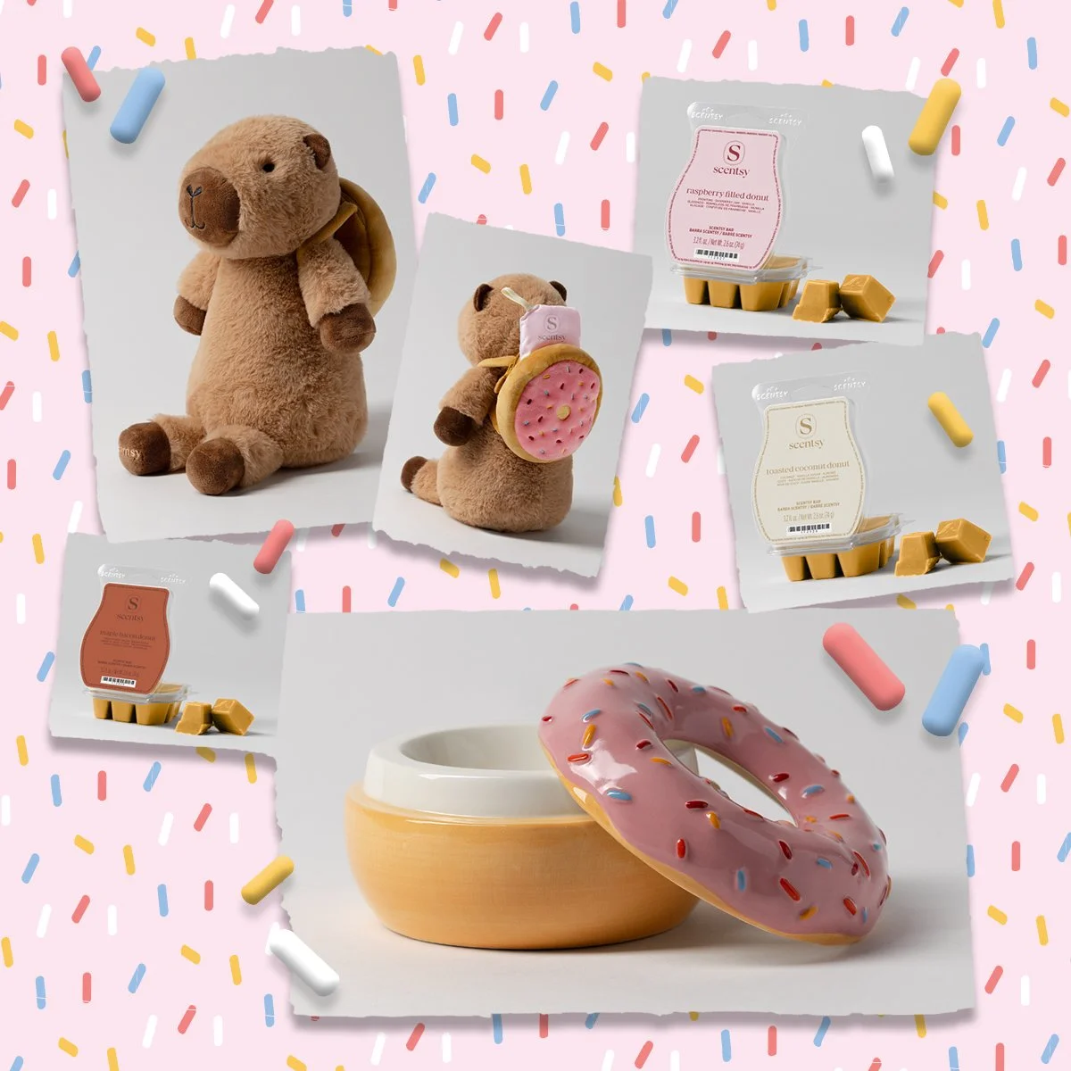 oh so sweet scentsy wax collection