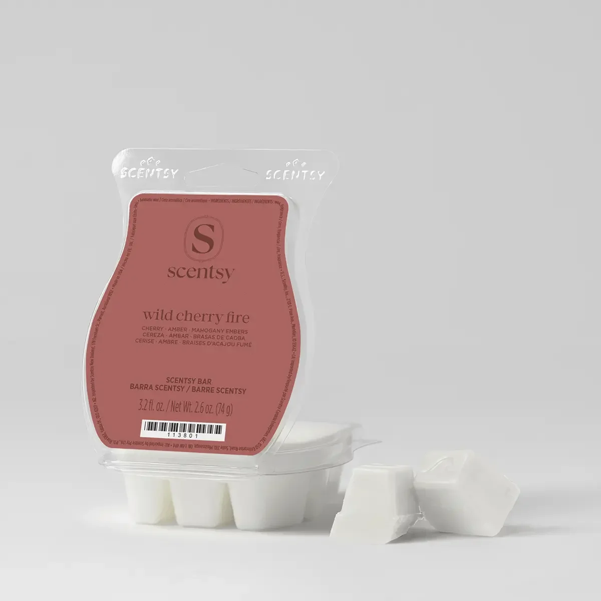 Wild Cherry Fire Scentsy Wax Bar