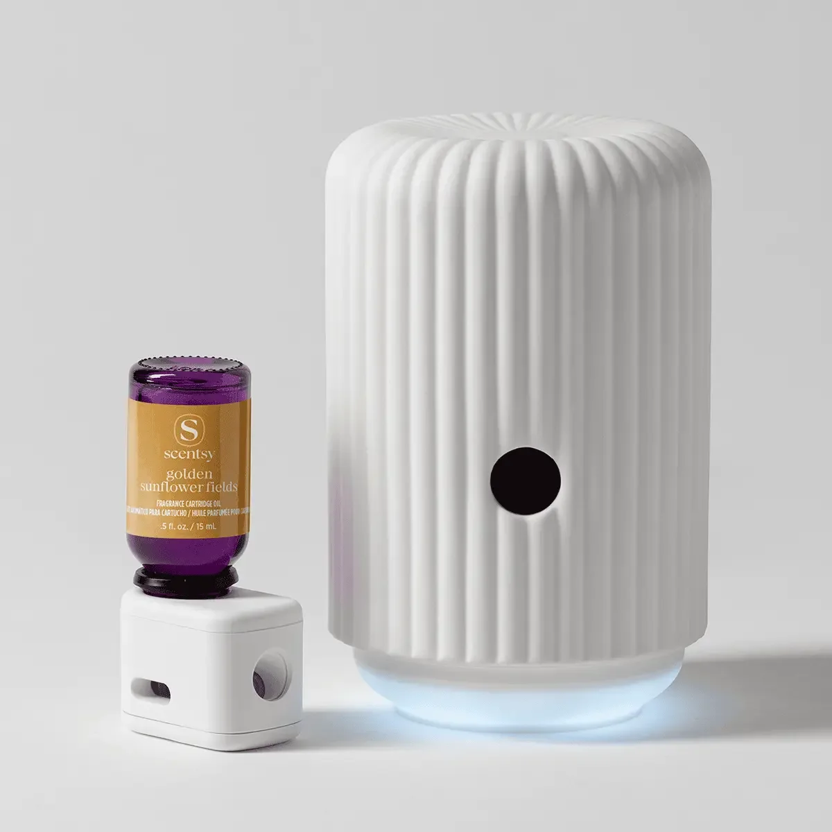 Preorder Deposit: Scentsy Solo Diffuser & Golden Sunflower Fields Fragrance Cartridge