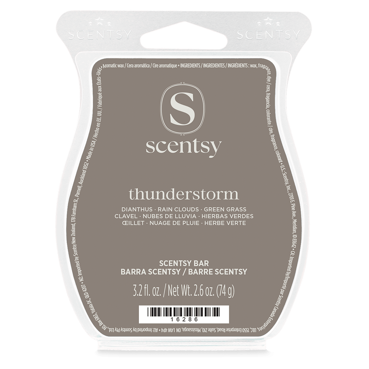 Thunderstorm Scentsy Wax Bar