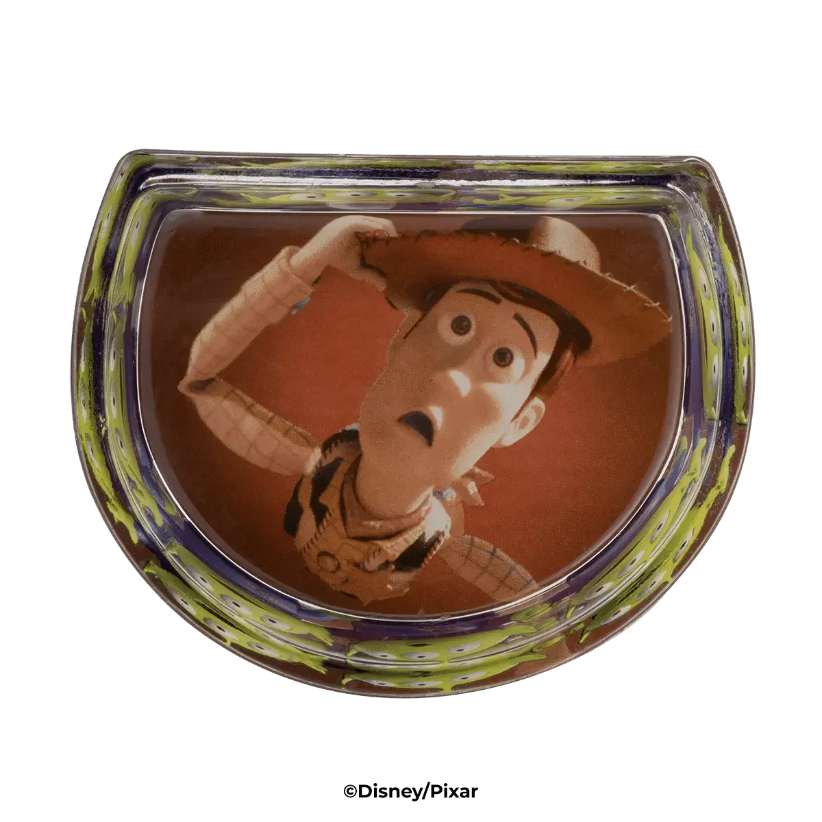Toy Story Scentsy Warmer wax dish with Woody character visible inside