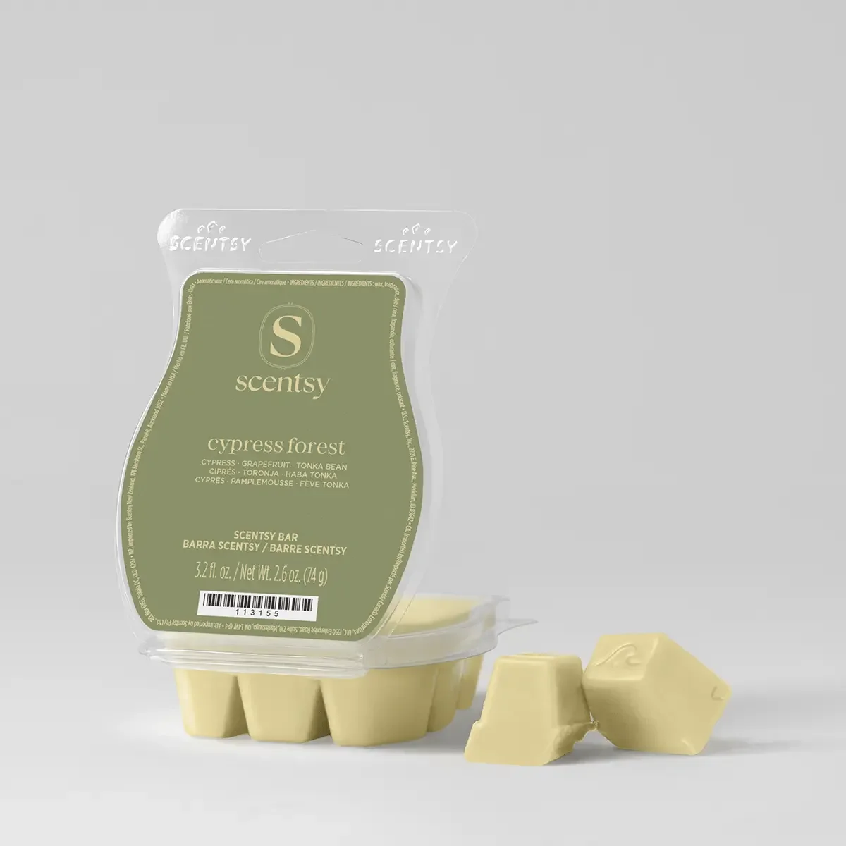 Cypress Forest Scentsy Wax Bar