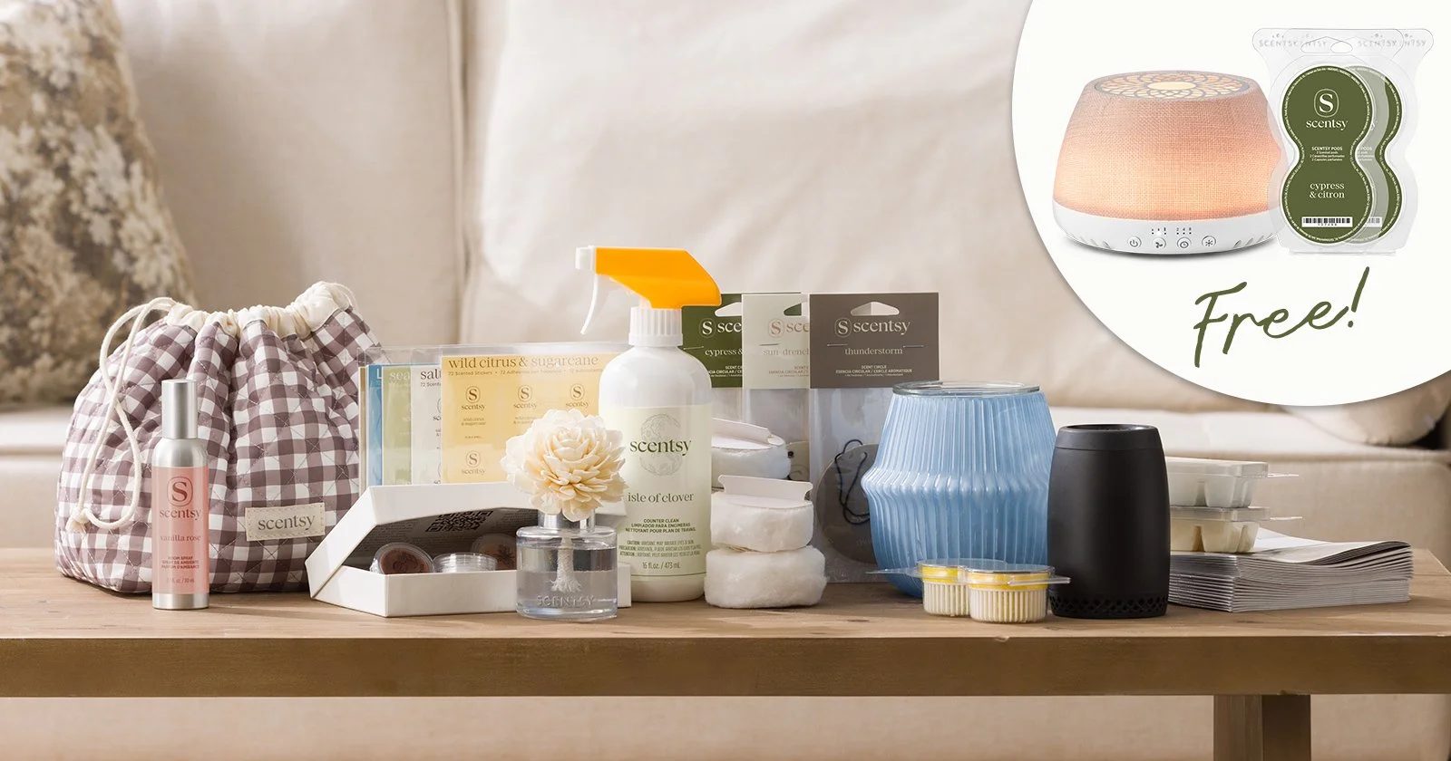 Signature starter kit Scentsy Canada starter kit for $129