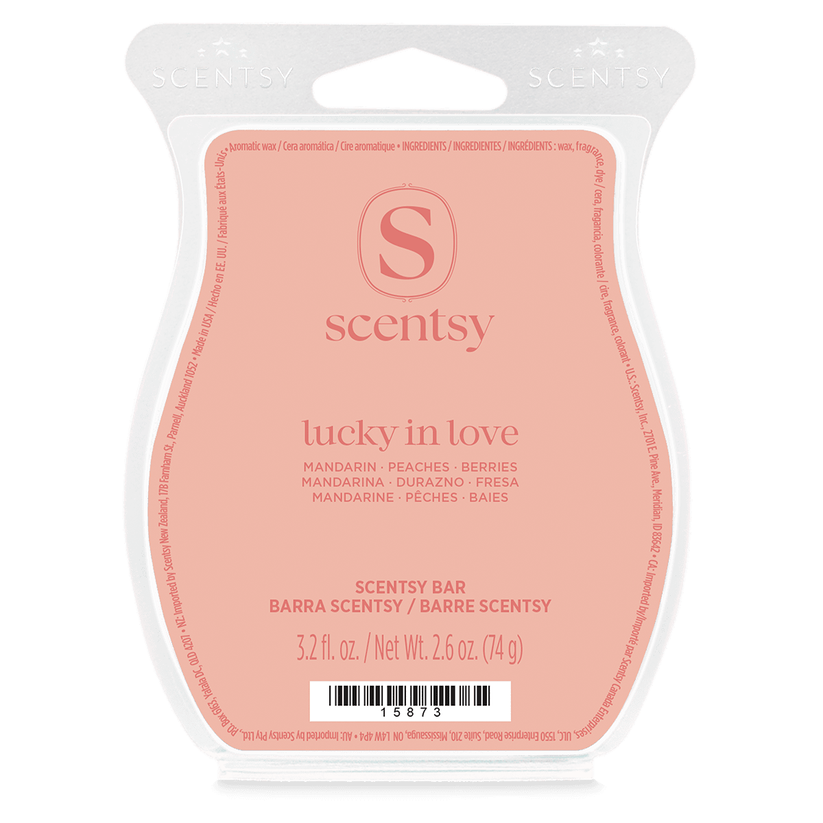 Lucky in Love Scentsy Wax Bar