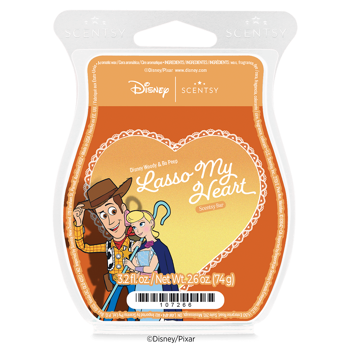 Disney Woody & Bo Peep: Lasso My Heart – Scentsy Wax Bar