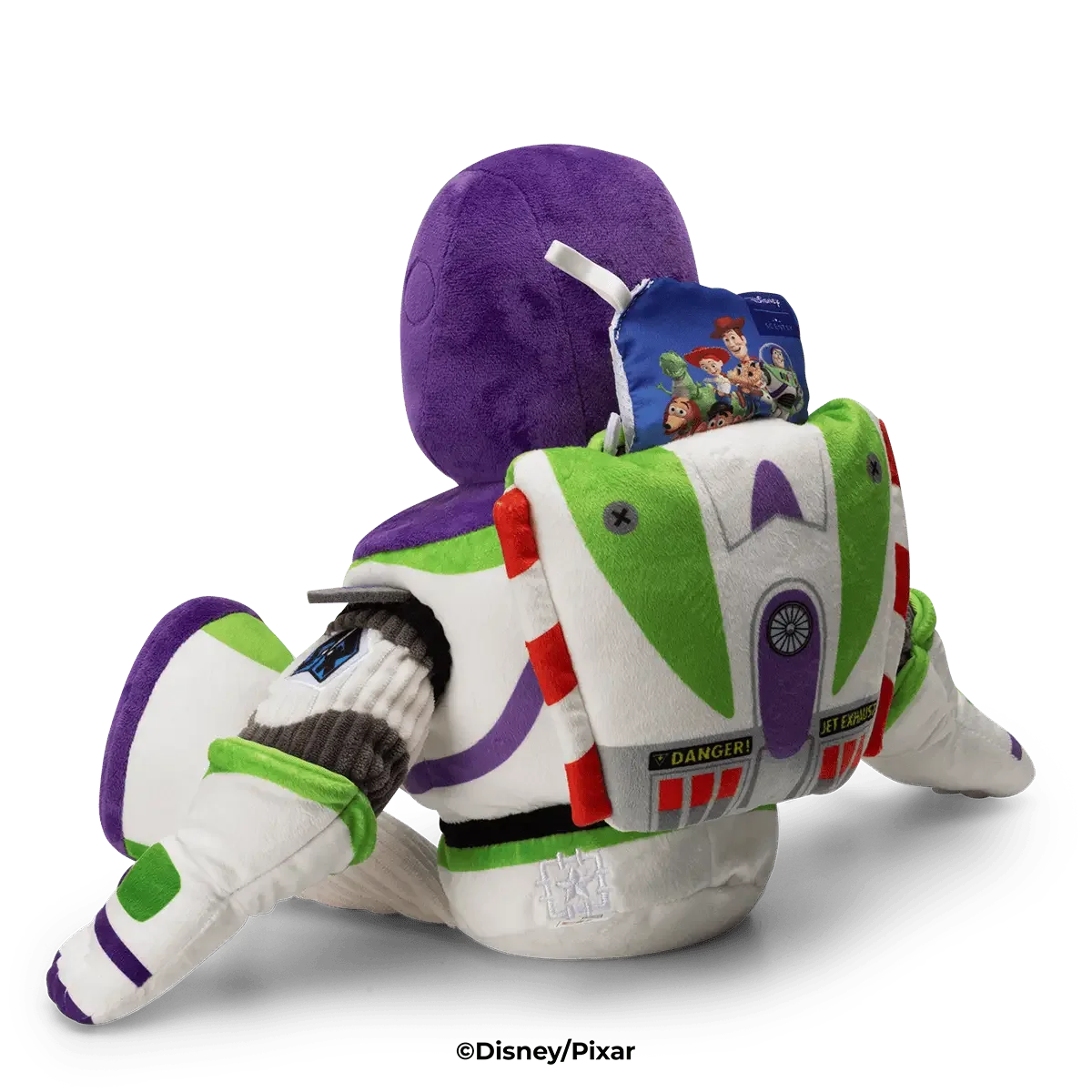 Buzz Lightyear Scentsy Buddy back view with Scent Pak inserted