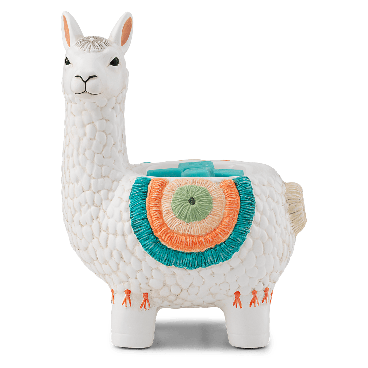 Llama Scentsy Warmer with wax in the dish