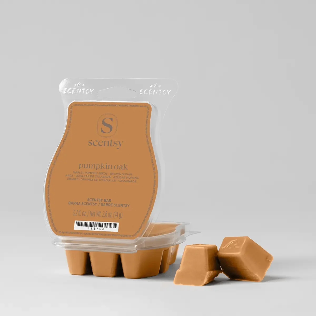Pumpkin Oak Scentsy Wax Bar