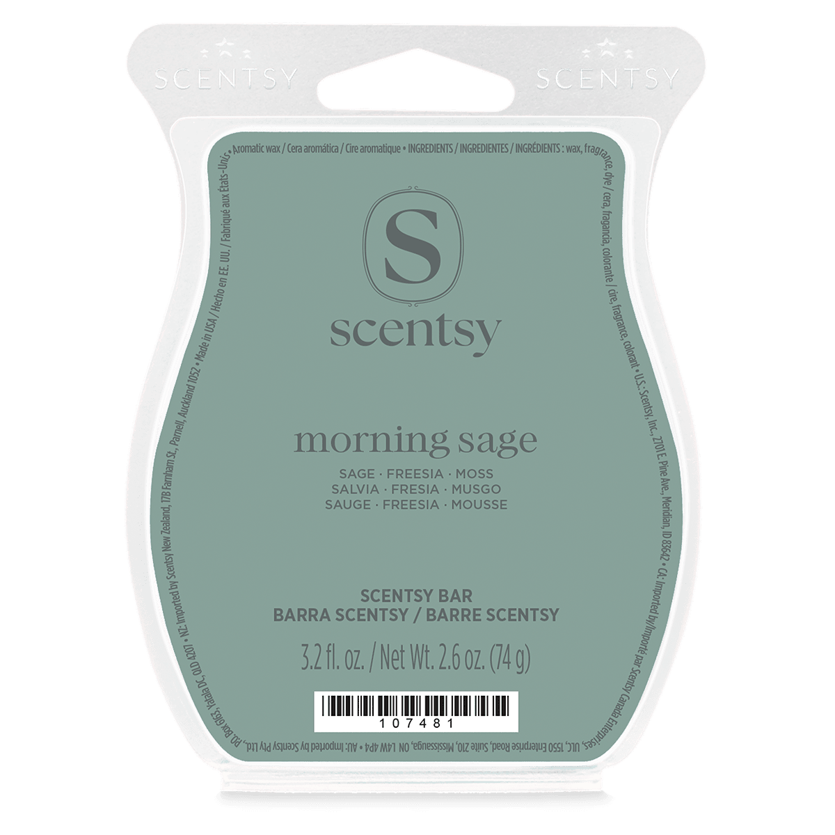 Morning Sage Scentsy Wax Bar