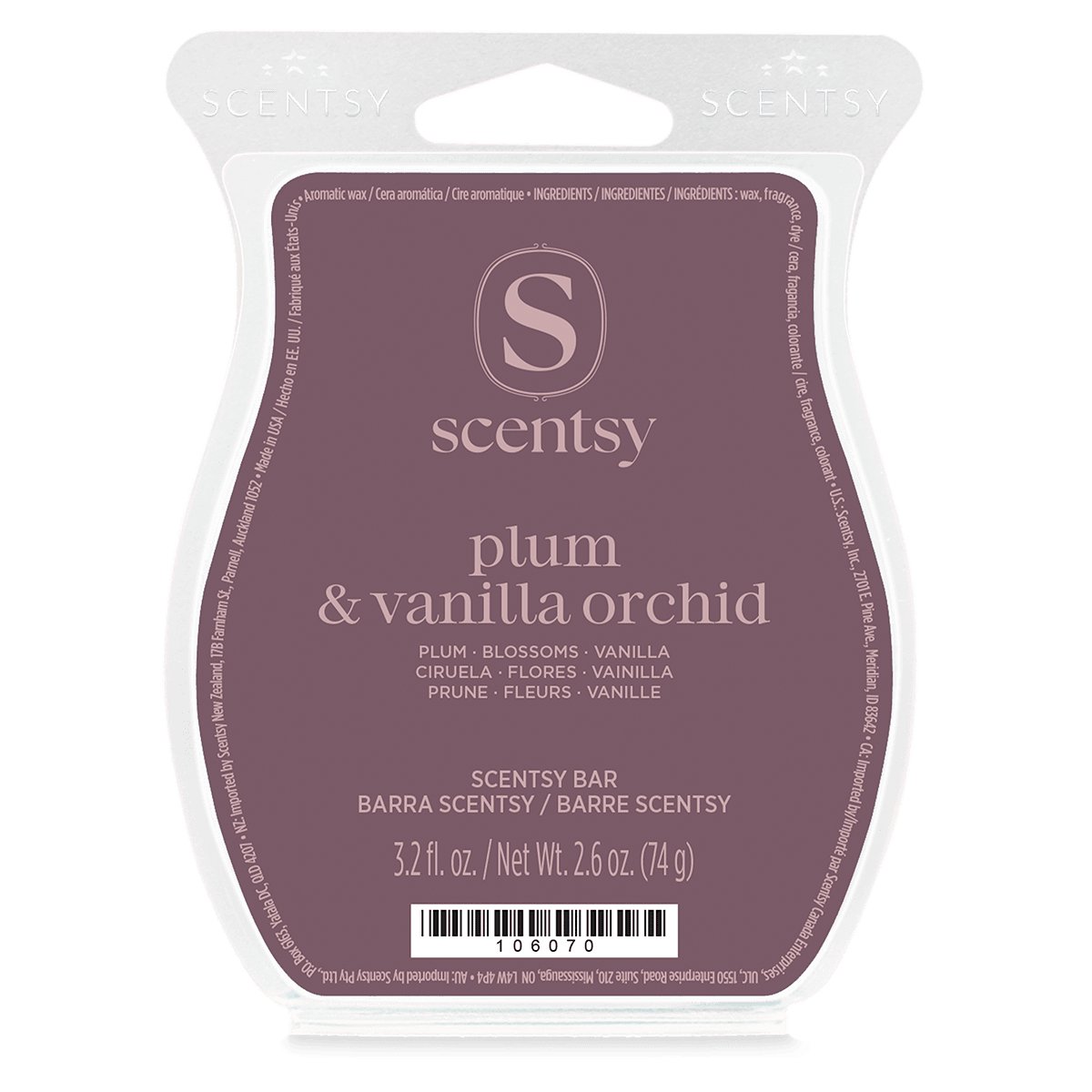 A rich yet graceful fragrance featuring ripe plum, delicate blossoms, and smooth vanilla orchid. Warm, inviting, and beautifully balanced.