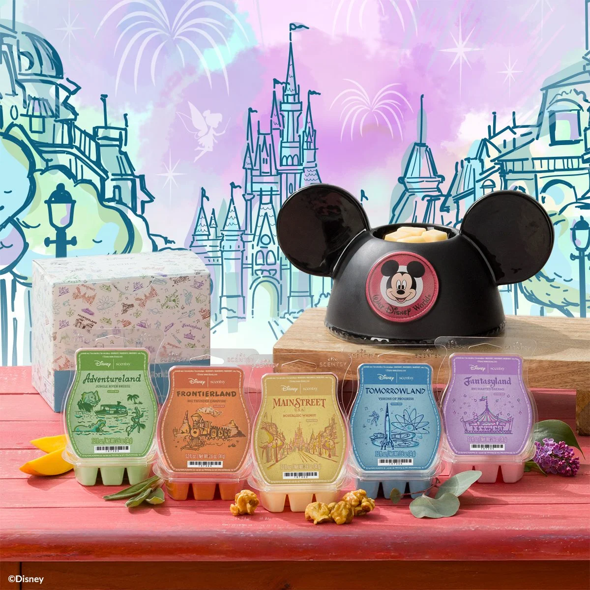 Walt Disney Mickey Mouse ears scentsy collection