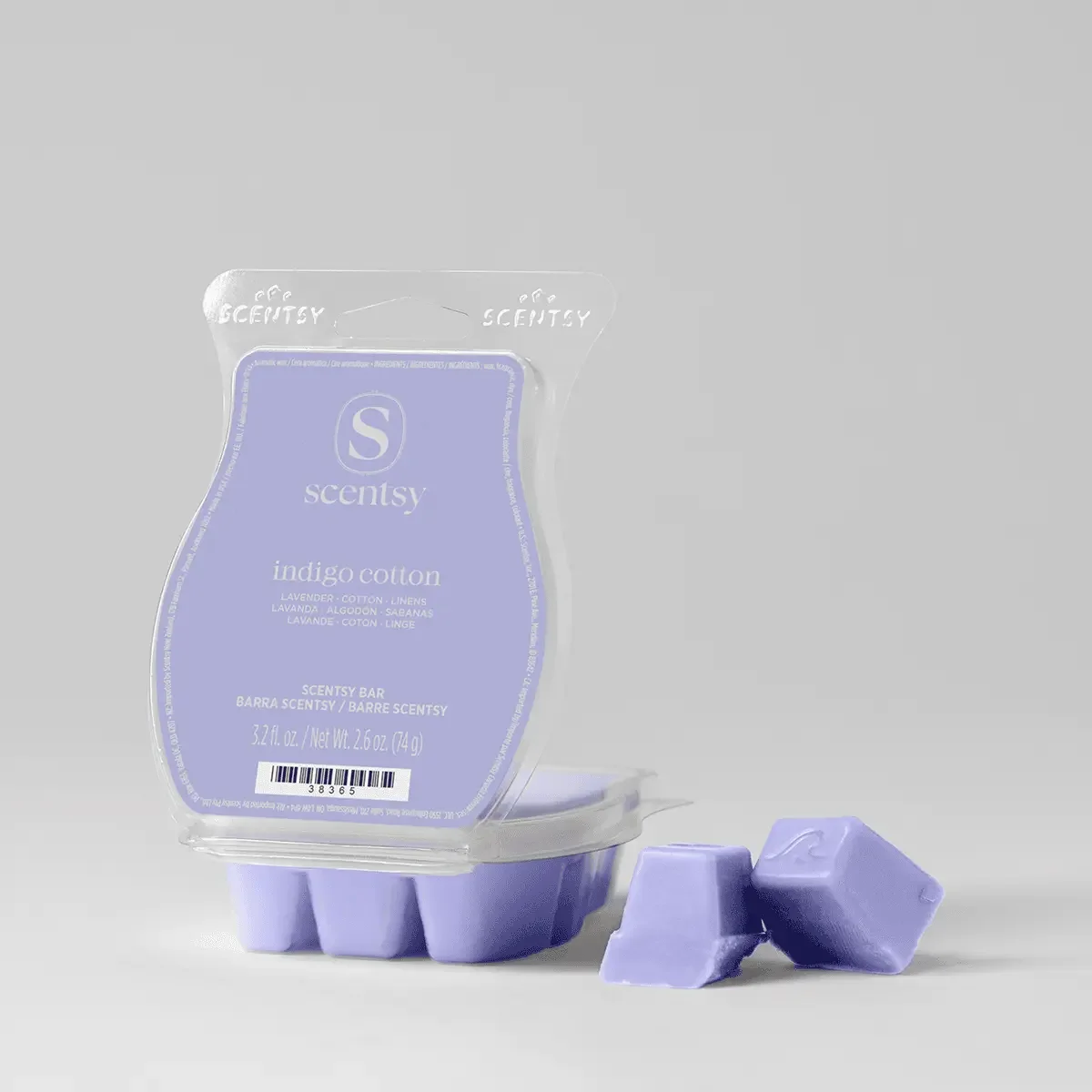 Indigo Cotton Scentsy Wax Bar