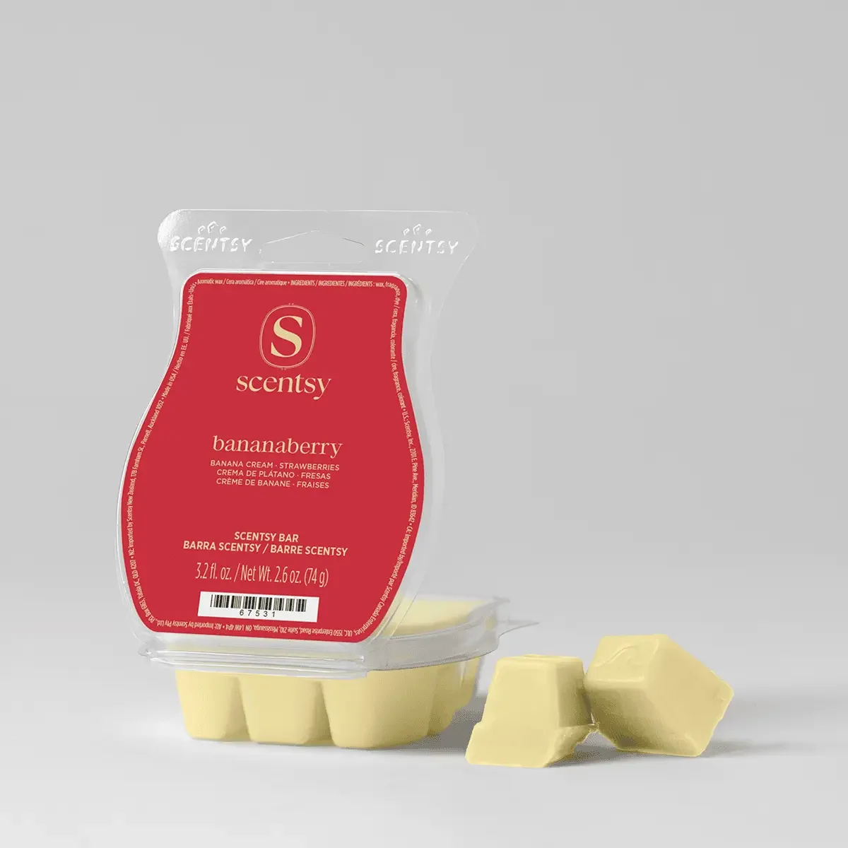 Banana Berry Scentsy Wax Bar