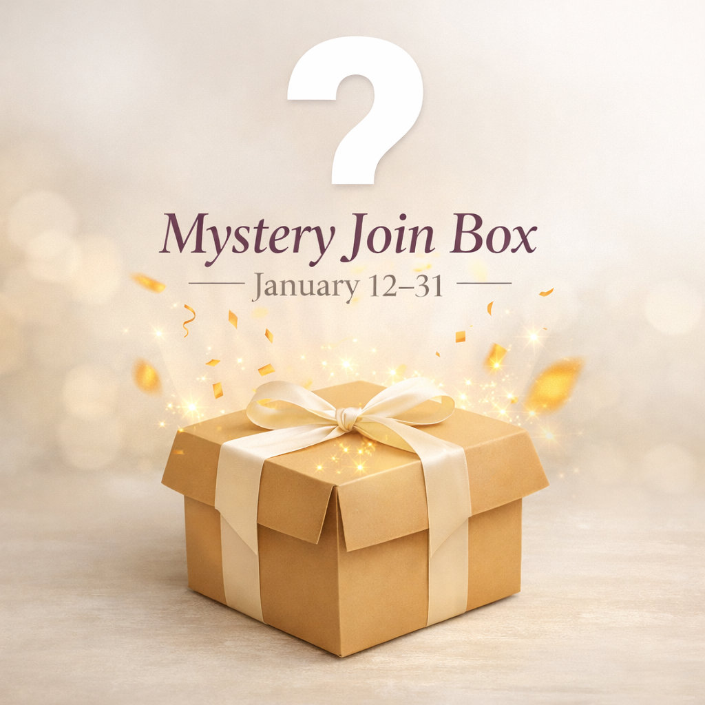join scentsy mystery box wwith a question mark surprise box