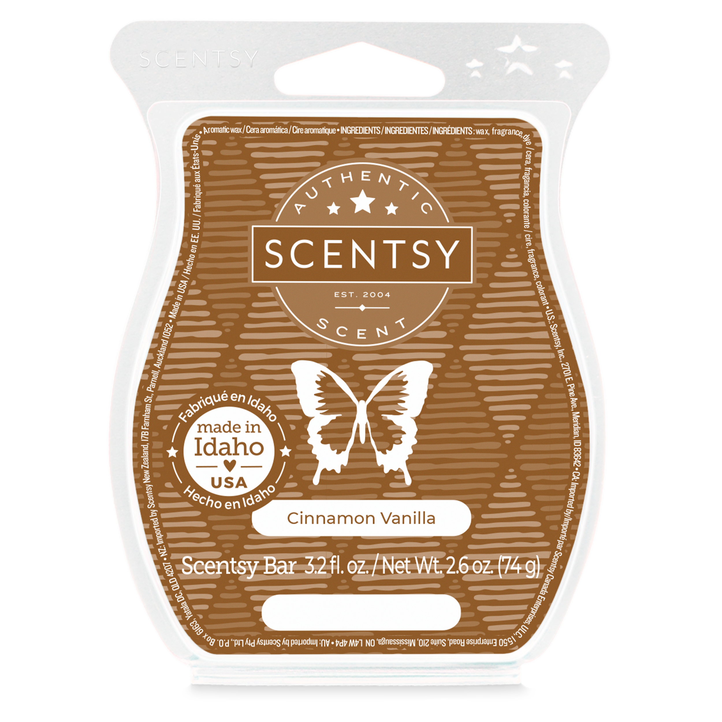 Cinnamon Vanilla Scentsy Bar | Spiced Vanilla Fragrance