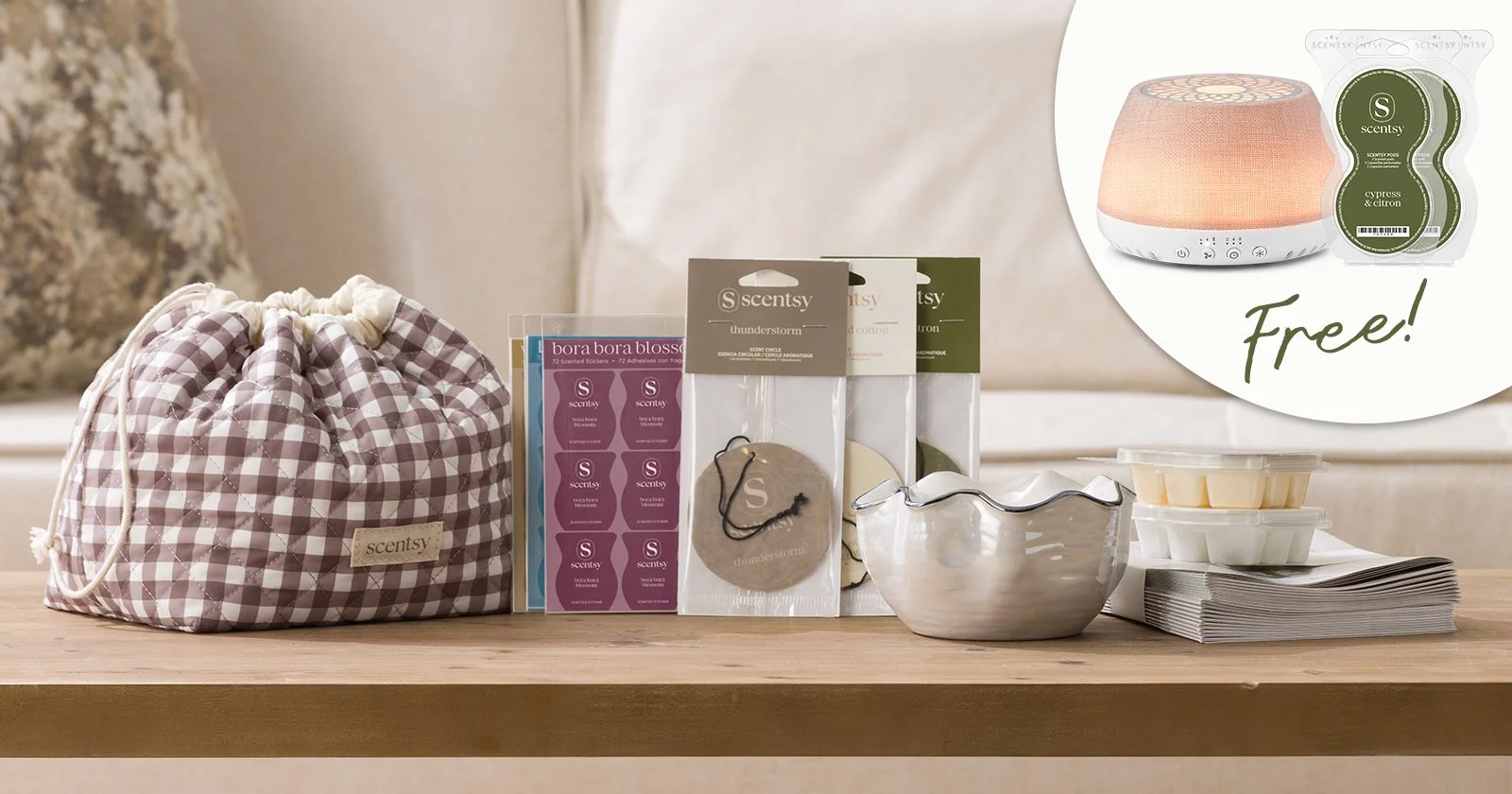 Scentsy canada Select Starter Kit