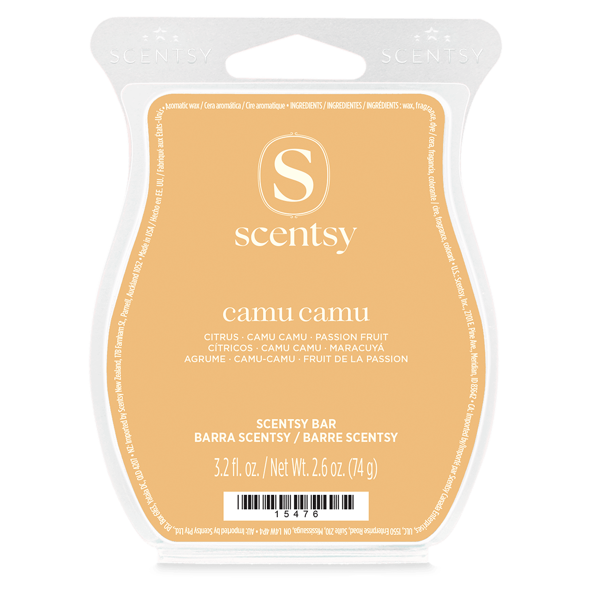 Camu Camu Scentsy Wax Bars