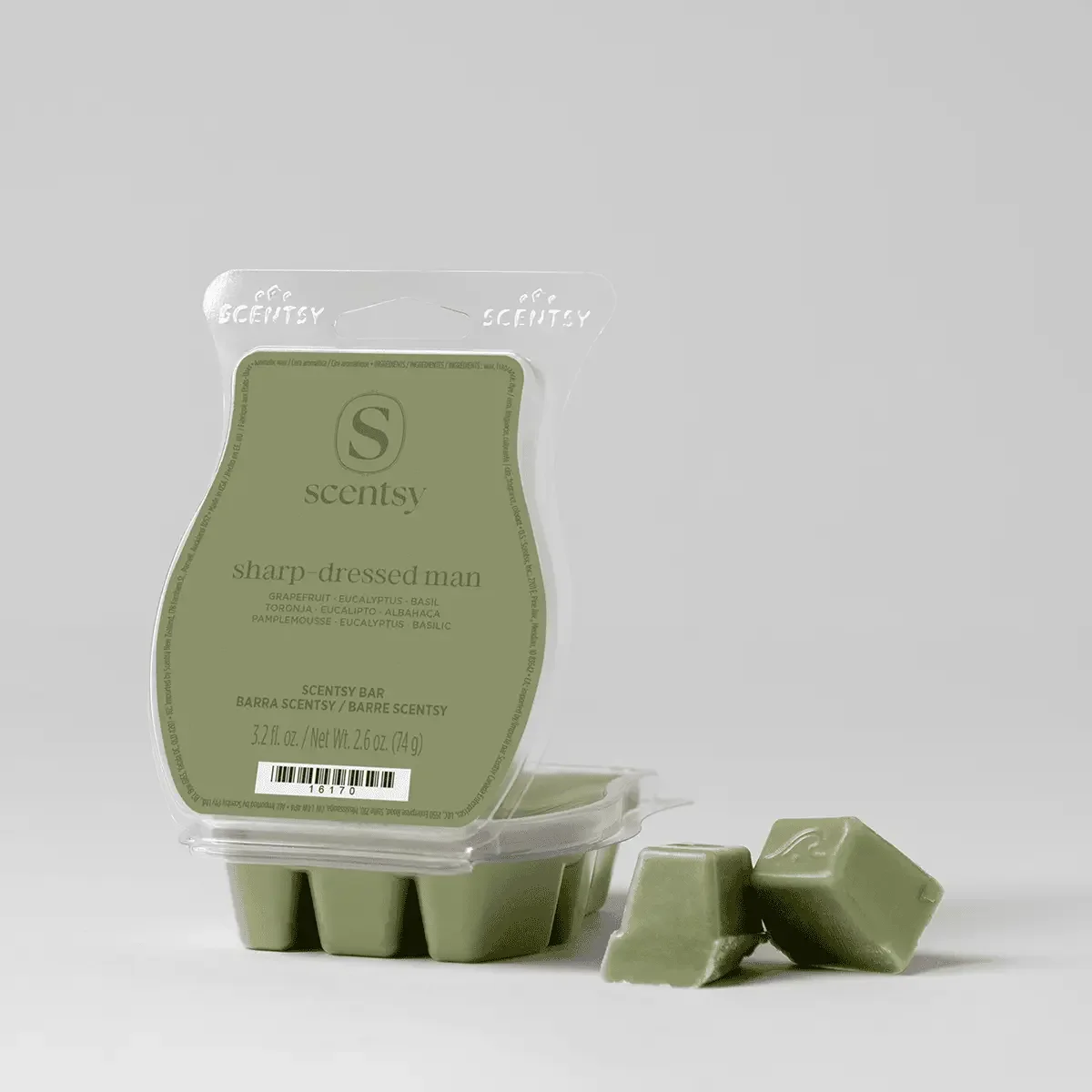 Sharp-Dressed Man Scentsy Wax Bar