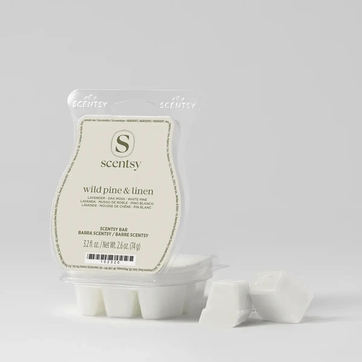 Wild Pine & Linen Scentsy Bar