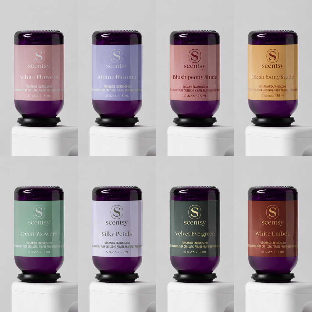 scentsy fragrance cartridges 2026 collection