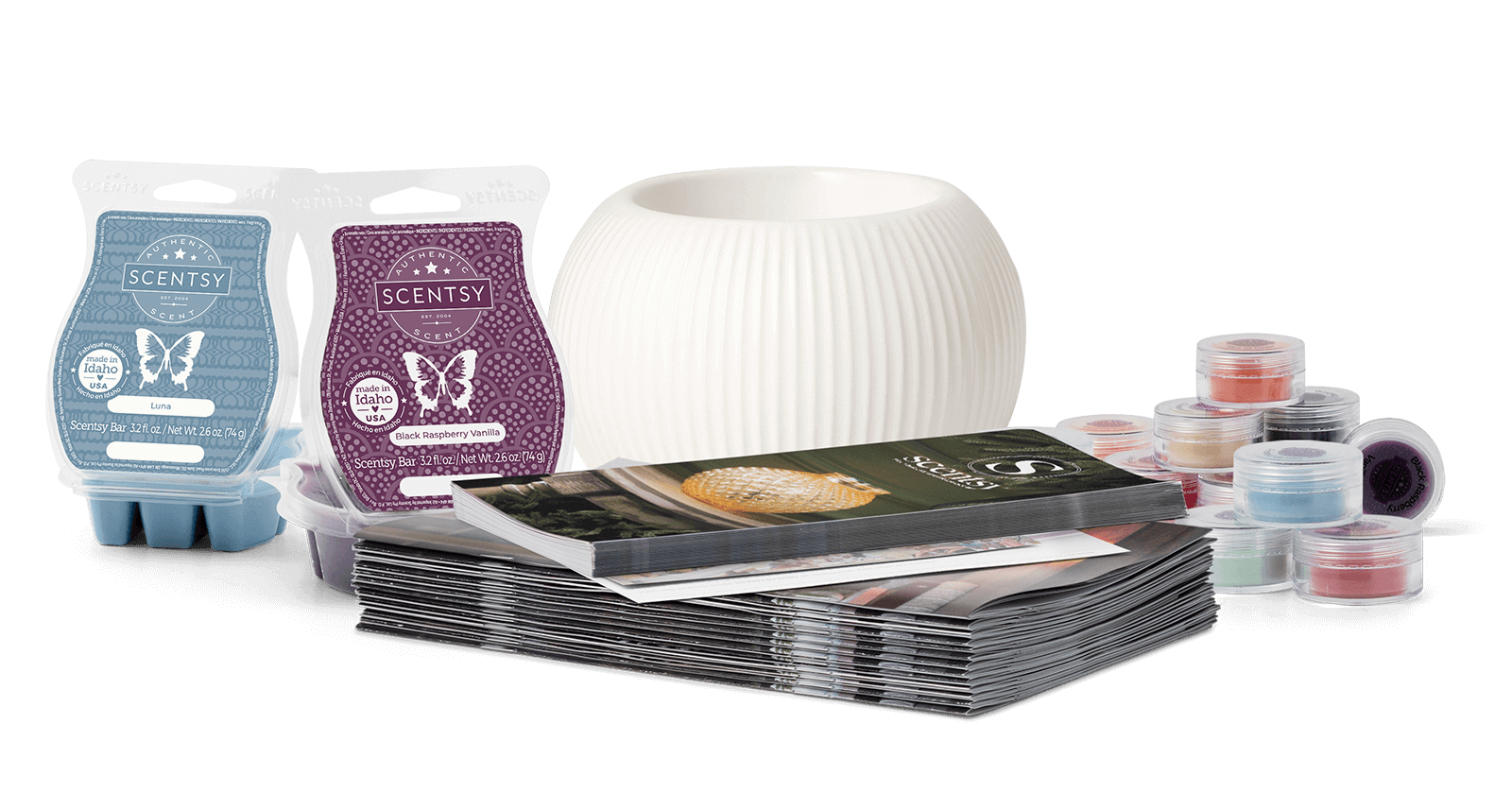 Scentsy Select Starter Kit Canada – $29 kit with warmer, bars, testers and brochures