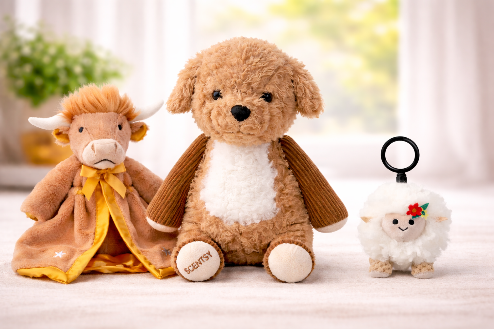 Scentsy Buddies – scented plush toys with Scent Pak fragrance inserts