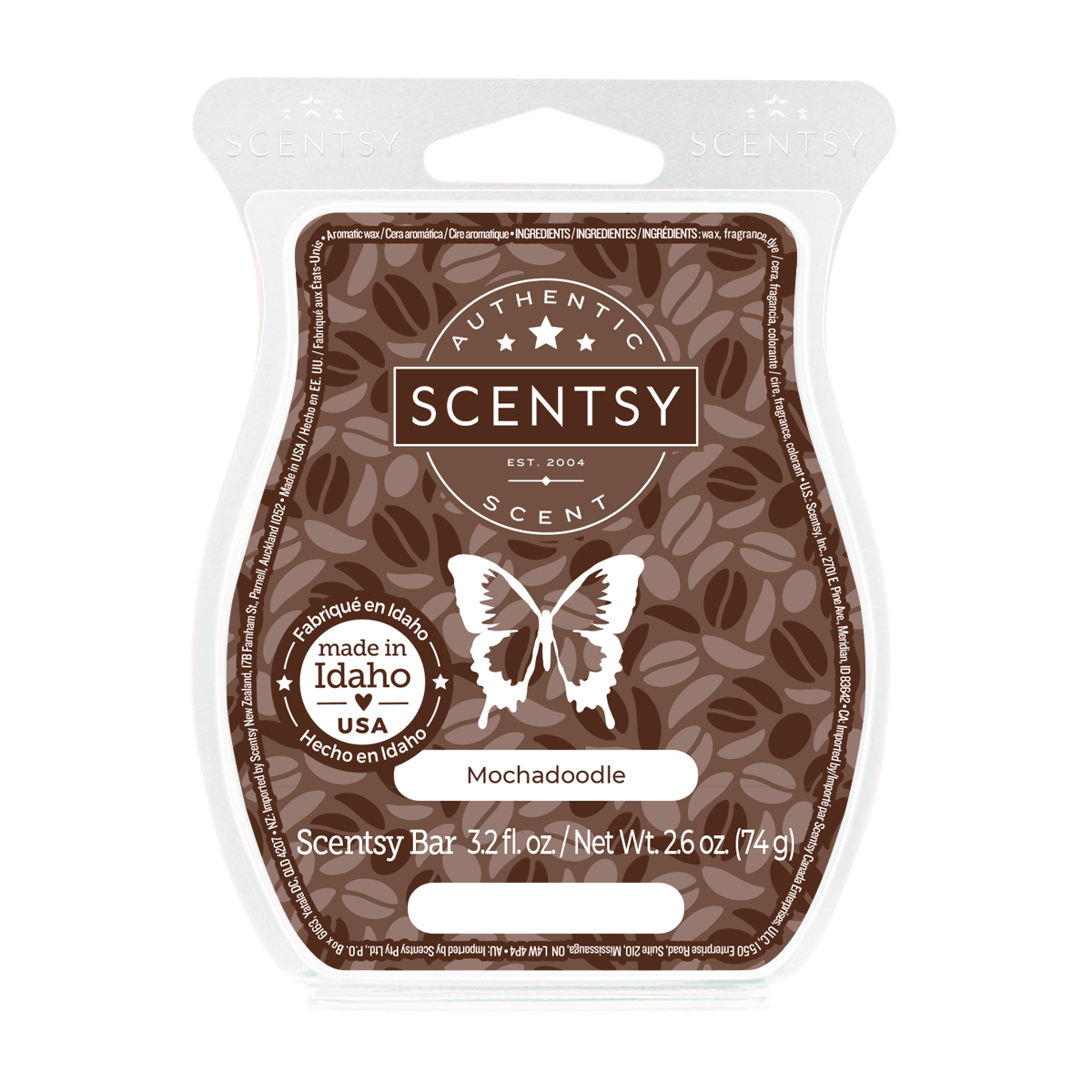 Mochadoodle Scentsy Wax Bar