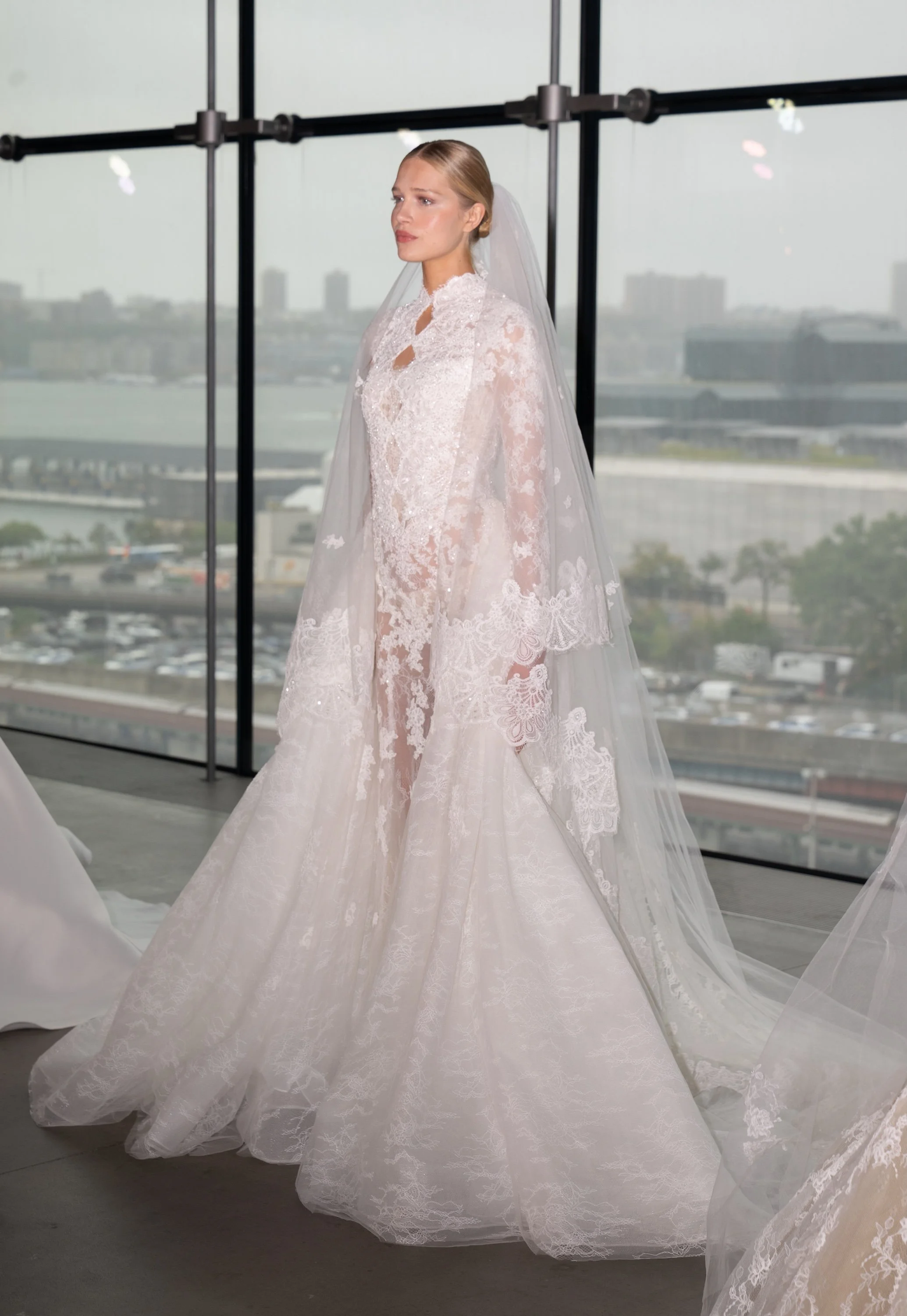 Strapless Lace Mermaid Dress — Senstudio